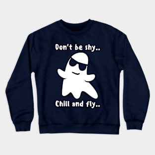 Chill Ghost Crewneck Sweatshirt